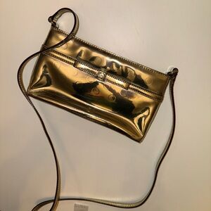 Kate Spade Gold Crossbody Bag